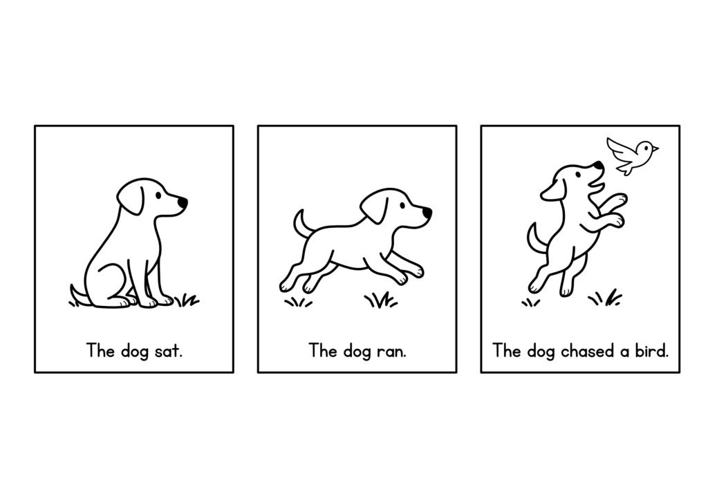 decodable readers, predictive readers, phonics readers without images, decodable vs predictive readers, best phonics books for beginners